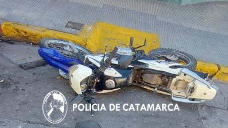 Colisión en esquina céntrica