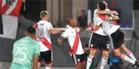 RIVER FESTEJA el gol de 
