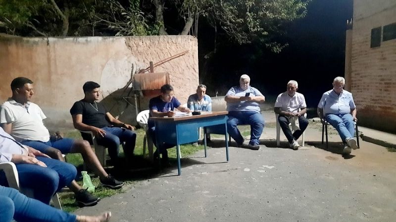 Cisternas camino a la reelección en Las Chacras