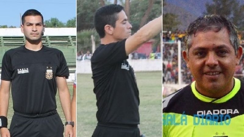 Los árbitros de las “vueltas” en los 4tos. del Provincial