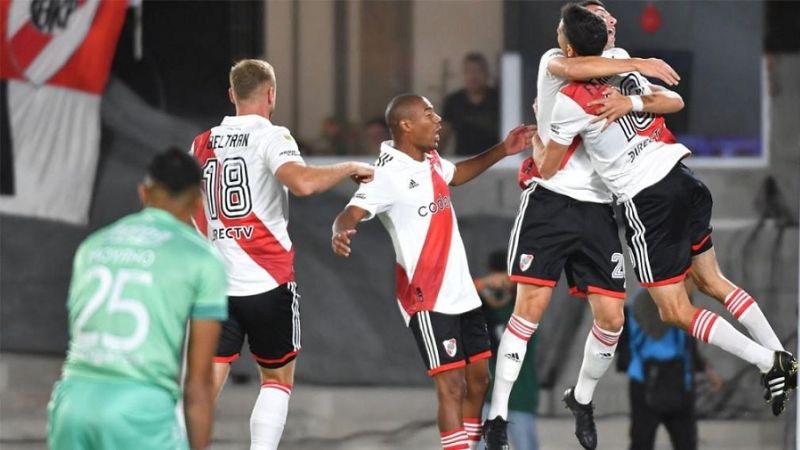 River festejó ante Unión y se afianza arriba