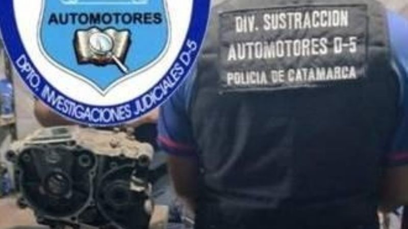 En una tornería de la Capital, policías secuestraron una autoparte adulterada