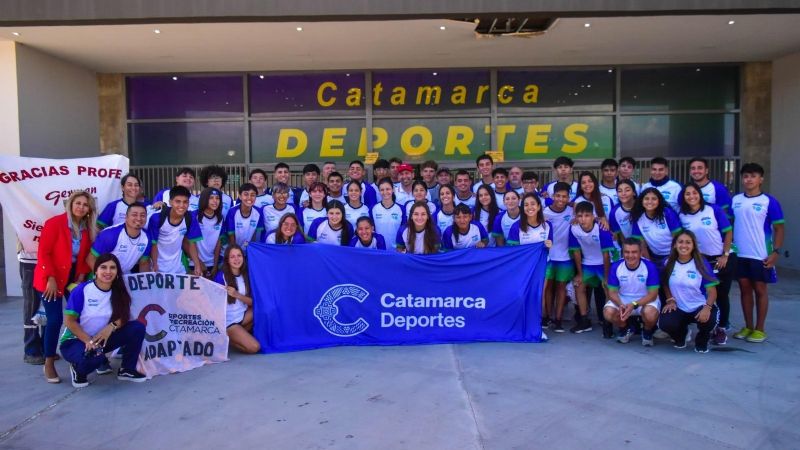 Partió la delegación a los Juegos Evita de Playa