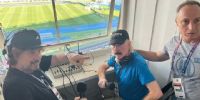Mollo, Lerner y Presti, del staff de Boca de Selección, que trasmiten por Radio del Plata, desde su 