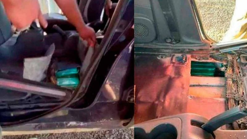 Ex concejal santiagueño, detenido con más de 100 kilos de cocaína