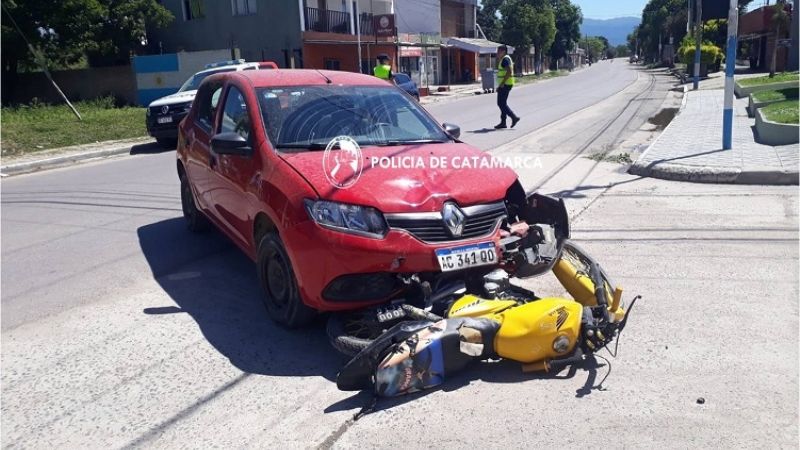 Violento choque en Los Altos