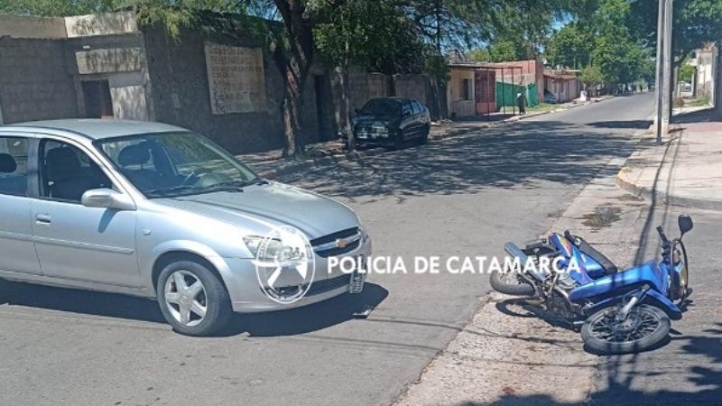 Choque en peligrosa esquina