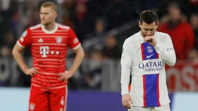 Messi y el “Cuti” fuera de la Champions League