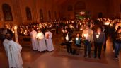 Se llevó a cabo la solemne Vigilia Pascual con una gran concurrencia de fieles