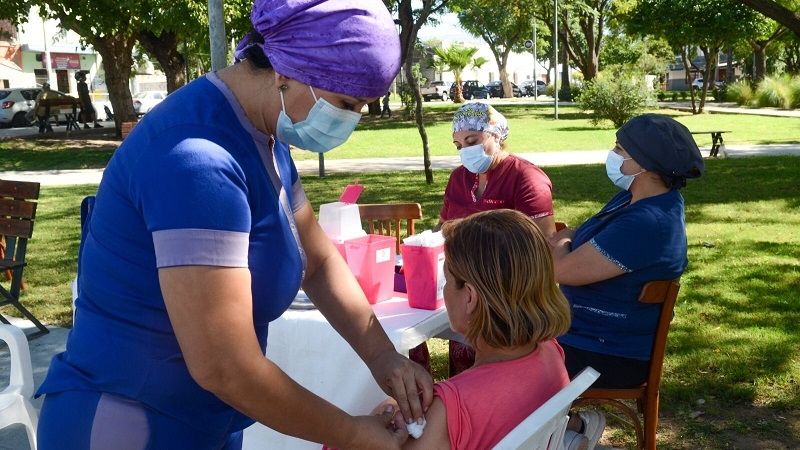 Operativo del “Sistema de Gobernanza” en el barrio Villa Cubas