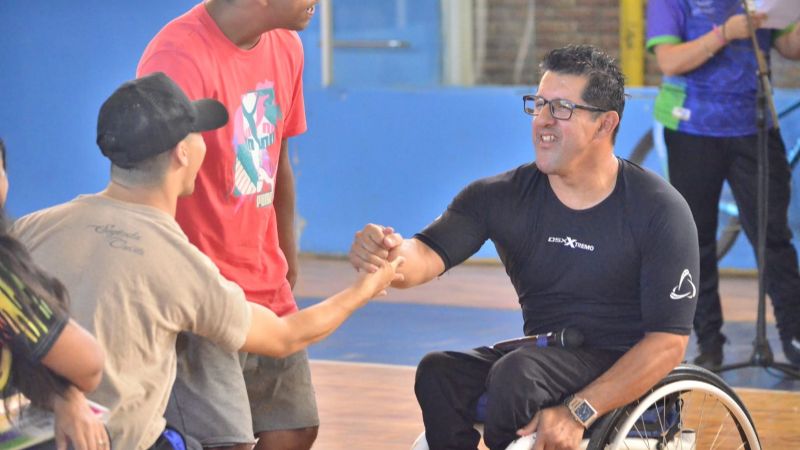 Charla motivacional del atleta paralímpico Alejandro Maldonado