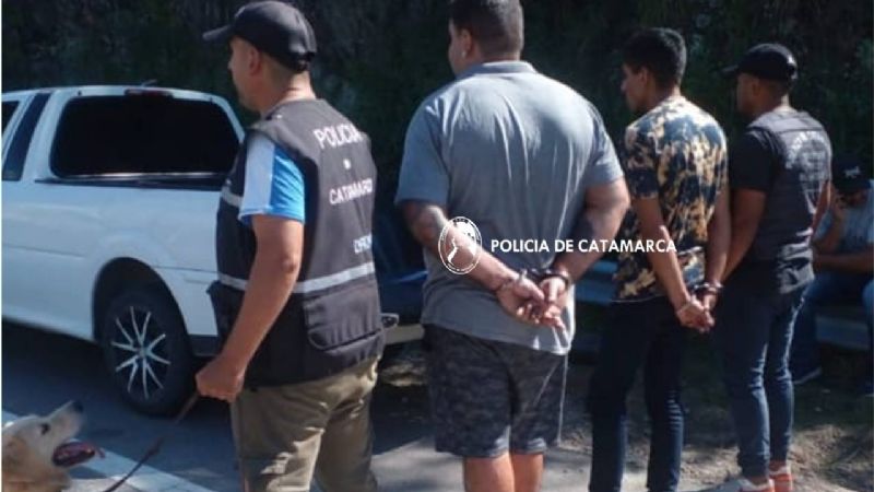Secuestraron marihuana en La Viña