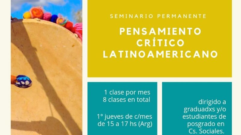 Seminario sobre Pensamiento Crítico Latinoamericano