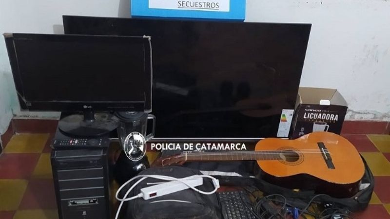 Cuatro detenidos por un cuantioso robo en Fiambalá
