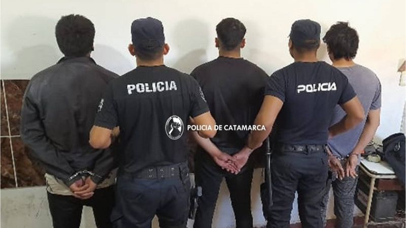 Cuatro detenidos por un cuantioso robo en Fiambalá