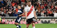 BELTRÁN, que hizo el primero de penal, es el goleador de River en el torneo.