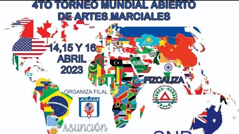 La UCK en el Mundial de Artes Marciales “Paraguay 2023”