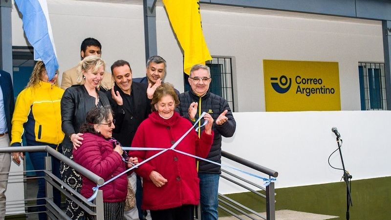 Inauguraron refacciones en la sucursal del Correo Argentino