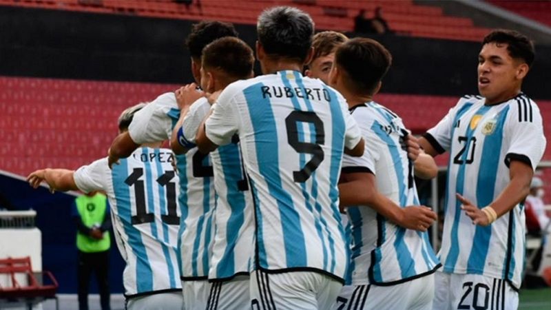 Argentina logró otra gran victoria con el Sub-17