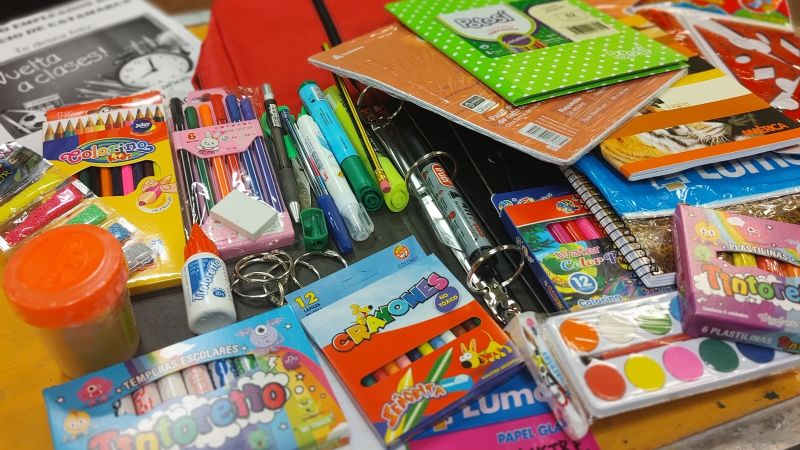 Siguen disponibles las entregas de bolsones escolares para empleados del comercio