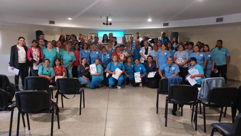 Agentes sanitarios se capacitan en evaluación y valoración antropométrica