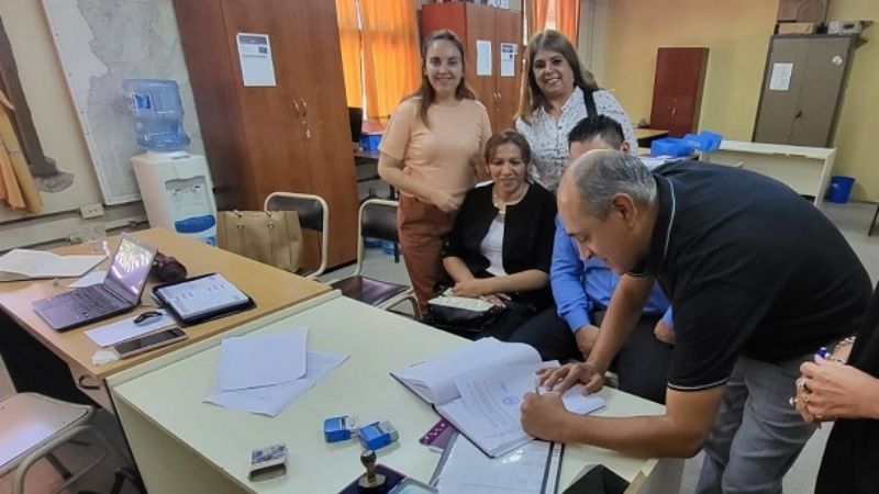 Se cubrió el cargo de director de la Escuela Secundaria Rural de Las Tejas