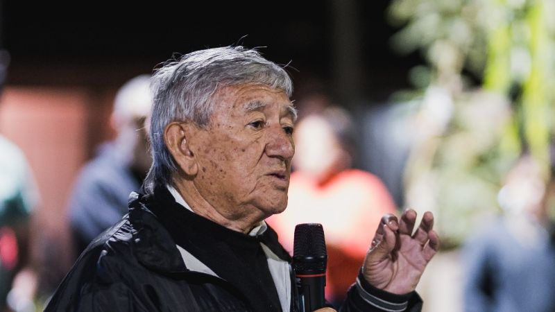 Gustavo inauguró las obras de la Plaza de la Enfermera y de la Plaza la Amistad