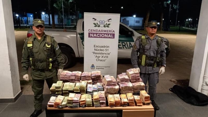 Viajaban con más de $10.000.000 que no supieron justificar