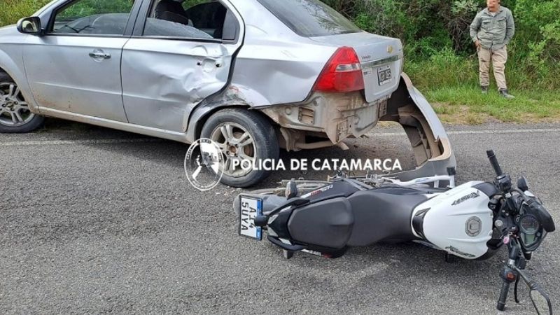 Accidente en Los Talas