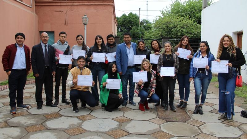 Finalizó curso de capacitación en La Cocha con la entrega de certificados