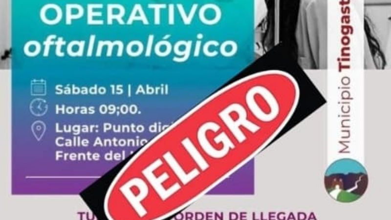 Colegio Médico denuncia el ejercicio ilegal de la medicina en el interior