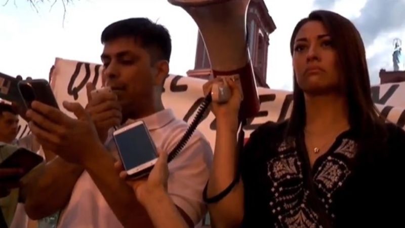 Marcharon por Juan Carlos Rojas, Karina Chazarreta y Cristina Agüero