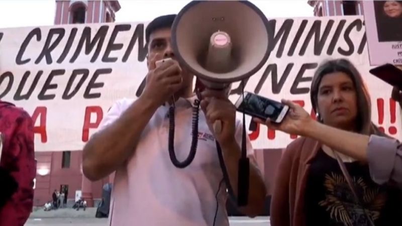 Marcharon por Juan Carlos Rojas, Karina Chazarreta y Cristina Agüero