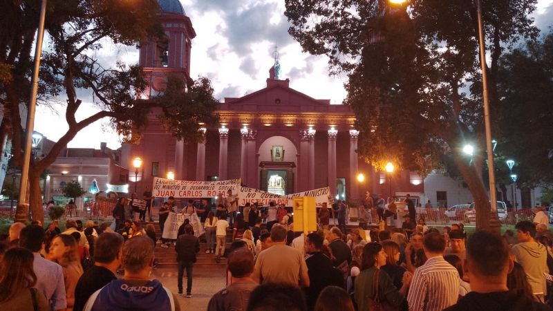 Marcharon por Juan Carlos Rojas, Karina Chazarreta y Cristina Agüero