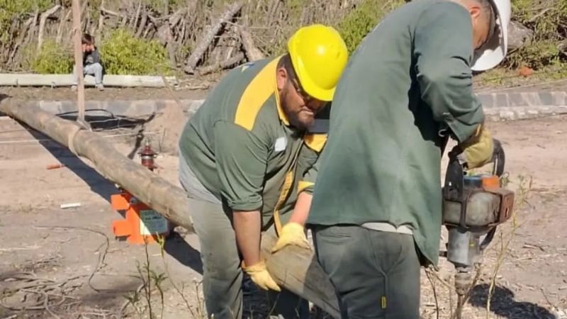 Corte de energía en el departamento Santa Rosa