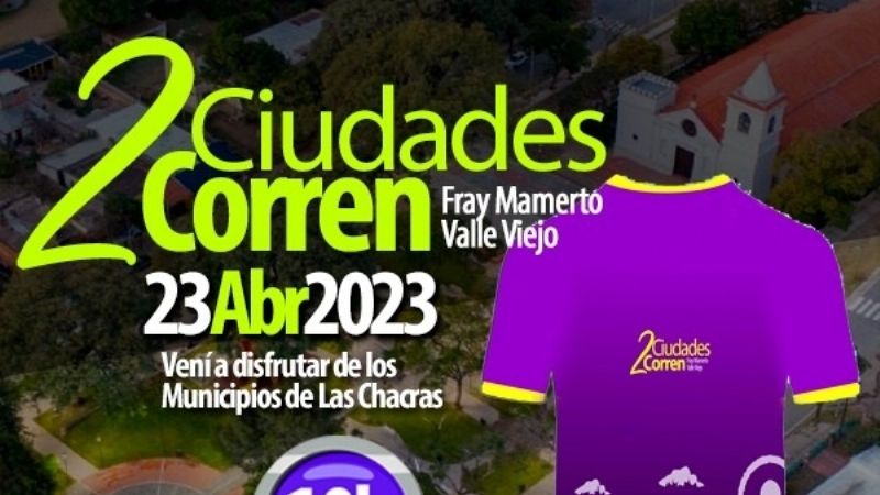 Mañana presentan "Dos Ciudades Corren"