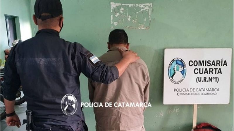 Intentó cometer un ilícito y fue aprehendido