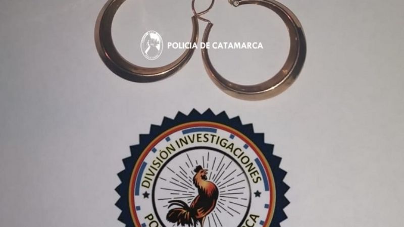 Recuperaron aros valuados en $350.000