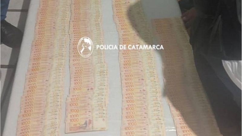 En un allanamiento la policía secuestró $400.000 robados