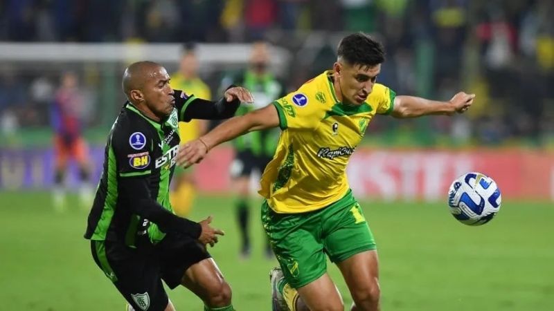 Defensa venció al América MG, en la Sudamericana