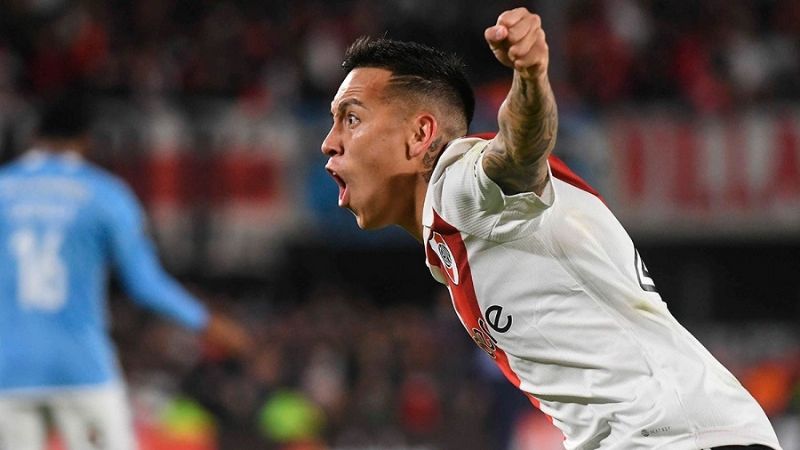 Gran triunfo de River con un jugador menos
