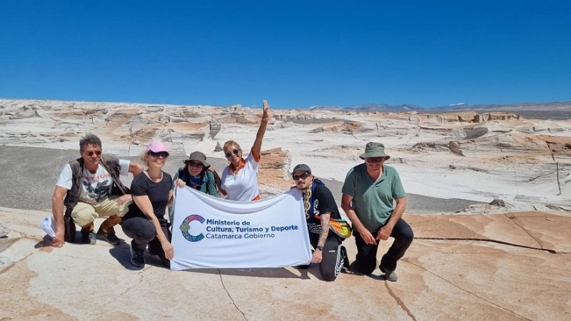 Periodistas europeos cautivados con los atractivos turísticos de Catamarca