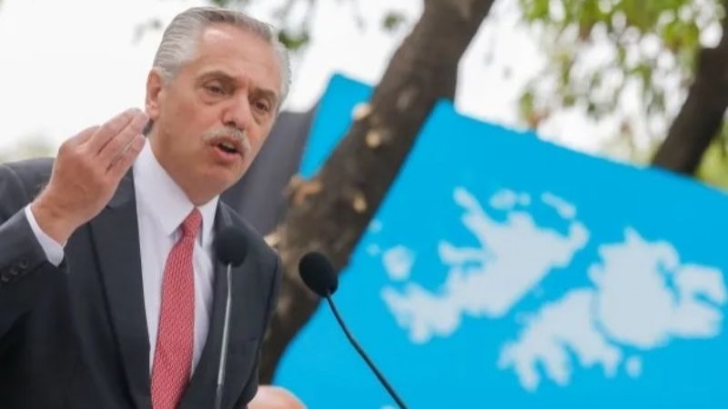Alberto Fernández: "Hay que redoblar esfuerzos para recuperar las Islas Malvinas"