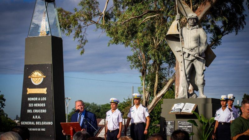 Se realizó el acto oficial por la guerra de Malvinas