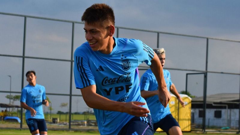 Argentina con Ecuador por el Sudamericano Sub17
