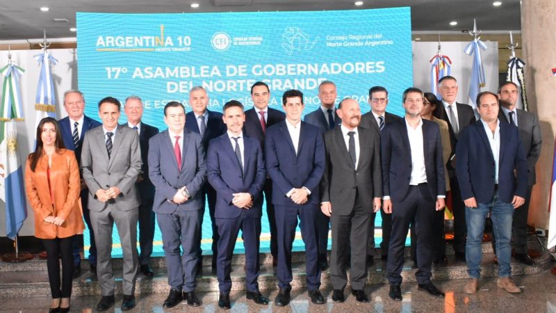 Los gobernadores del Norte Grande presentaron el plan de Estrategia Logística para la región