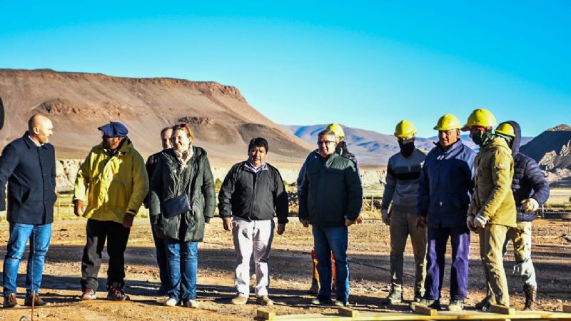 Avanzan importantes obras en Antofagasta de la Sierra con fondos mineros