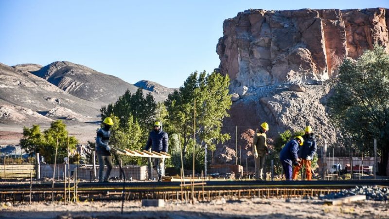 Avanzan importantes obras en Antofagasta de la Sierra con fondos mineros