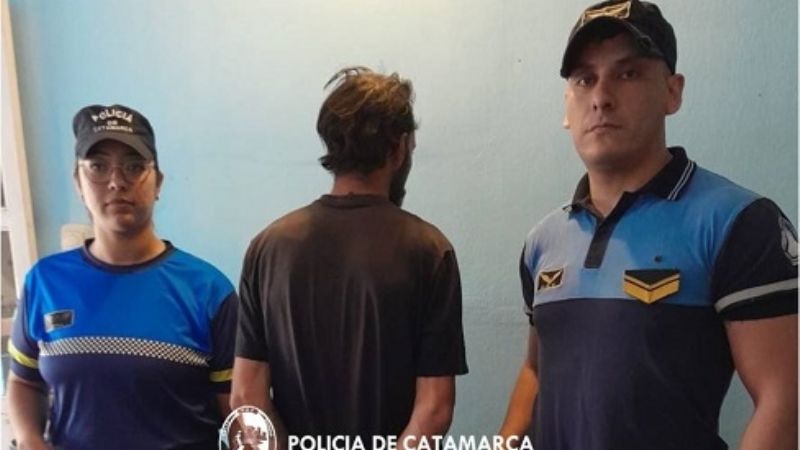 En un control detienen un hombre que era buscado