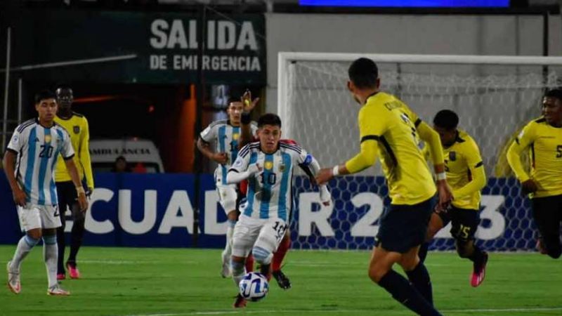 El seleccionado Sub17 cayó ante Ecuador